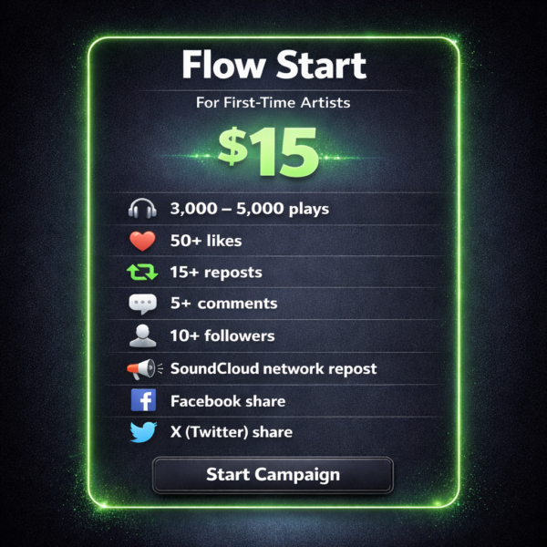 SCFlow Start  SoundCloud Promotion