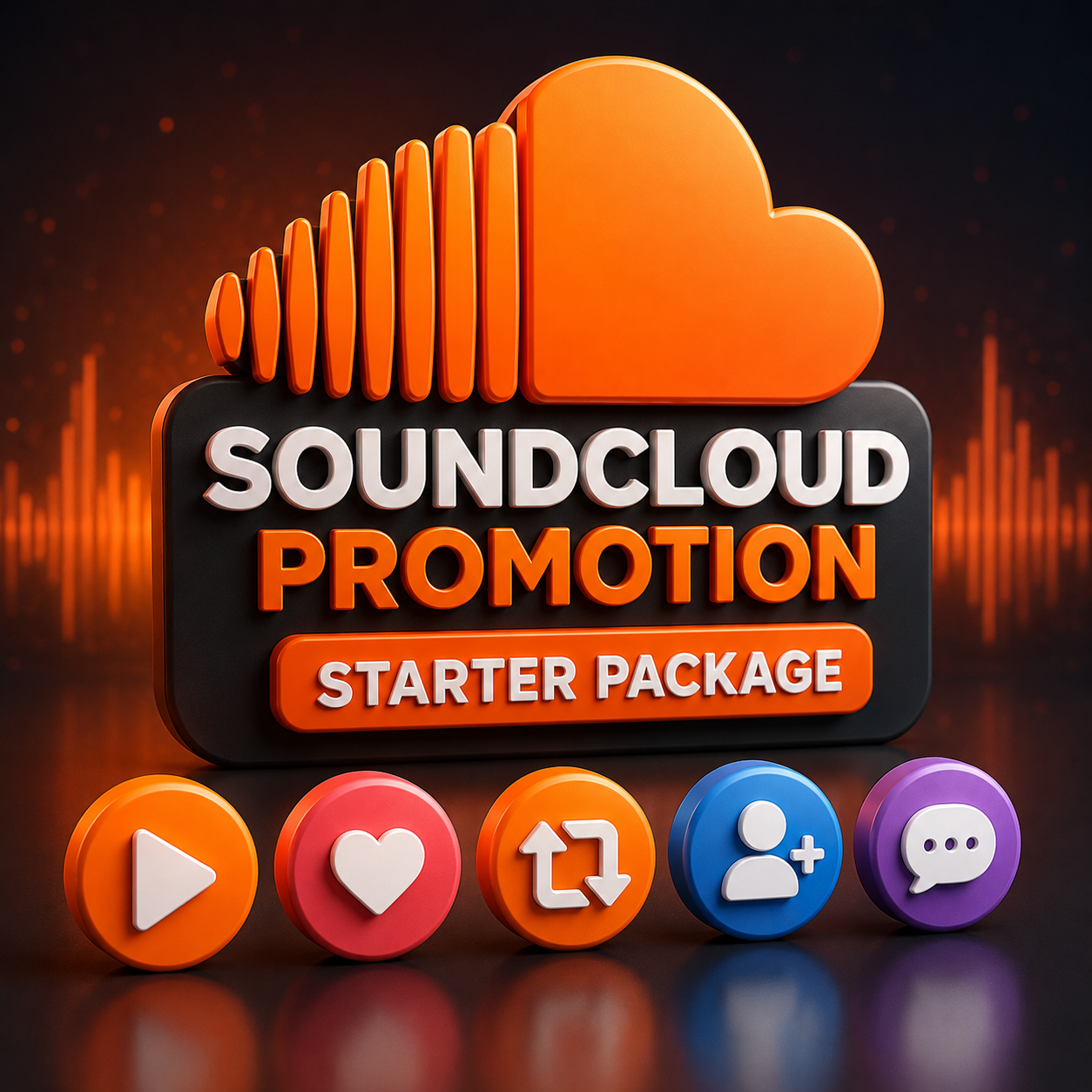 SoundCloud promotion starter package